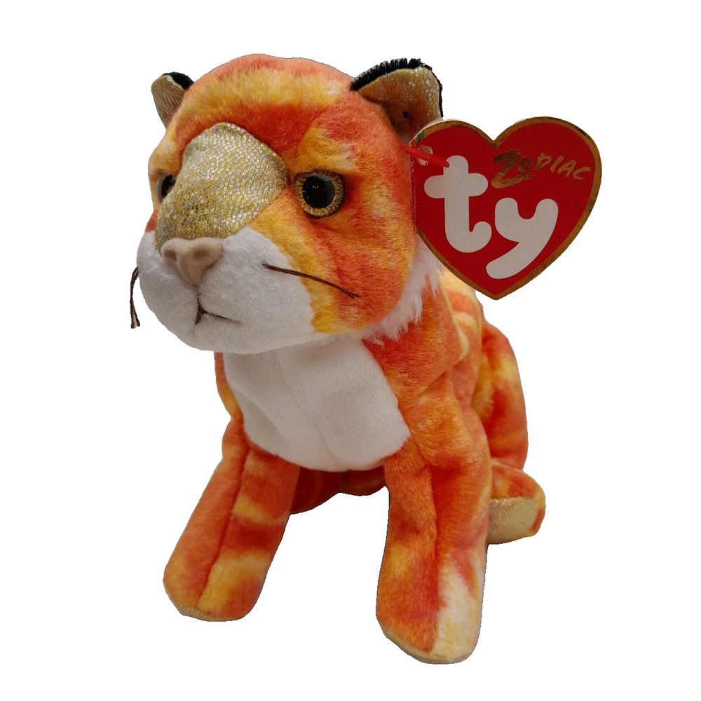 TY Beanie Baby - THE TIGER Chinese Zodiac Plush (5 inch) - Stuffed Animal Toy
